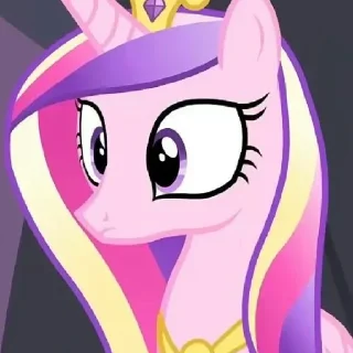 🌌 emoji Princess Cadance | @MLPstick Telegram sticker 7 of 50