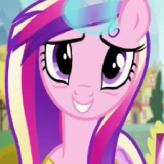 🌌 emoji Princess Cadance | @MLPstick Telegram sticker 9 of 50