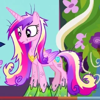 💎 emoji Princess Cadance | @MLPstick Telegram sticker 24 of 50