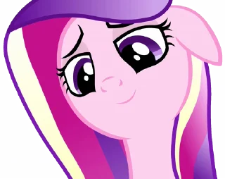💚 emoji Princess Cadance | @MLP_AnimatedStickers Telegram sticker 14 of 29