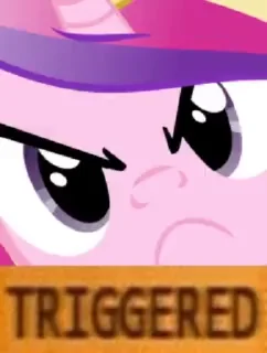 😡 emoji @mlpstickers Princess Cadance animated pack Telegram sticker 24 of 27