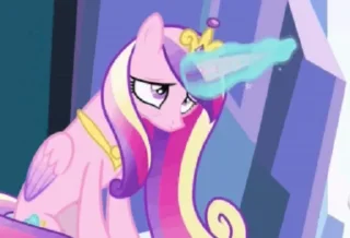 😣 emoji @mlpstickers Princess Cadance animated pack Telegram sticker 13 of 27