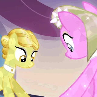😄 emoji Princess Cadance | @MLP_AnimatedStickers Telegram sticker 19 of 29