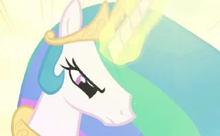 😡 emoji Princess Celestia | @MLP_AnimatedStickers Telegram sticker 13 of 28