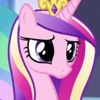Sticker from Princess Cadance | @MLPstick