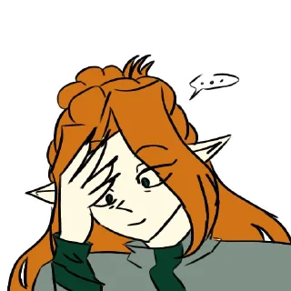 🩶 emoji Lilith Telegram sticker 6 of 22