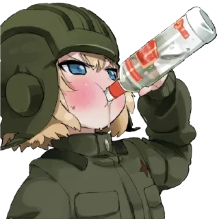 🍻 emoji Girls und Panzer pack Telegram sticker 21 of 75