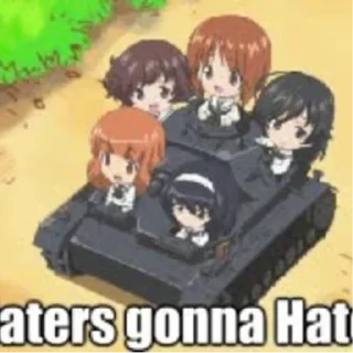😡 emoji Girls und Panzer pack Telegram sticker 11 of 75
