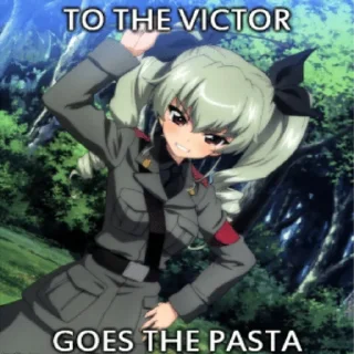 🍝 emoji Girls und Panzer pack Telegram sticker 9 of 75