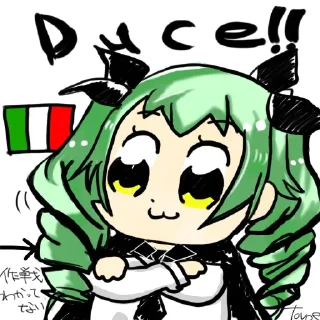 🇮🇹 emoji Girls und Panzer pack Telegram sticker 12 of 75
