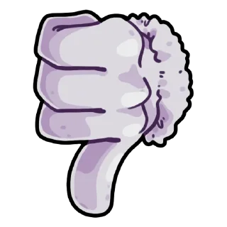 👎 emoji @saint_mob aw Telegram sticker 11 of 16