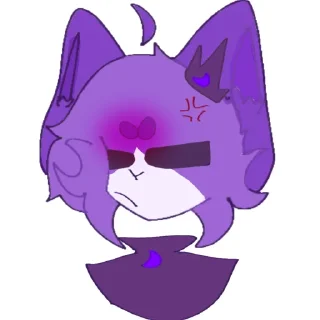 😡 emoji 🖤_PaisXmilk_💜 Telegram sticker 11 of 11