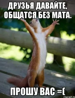 Sticker from Скажи нет матам!