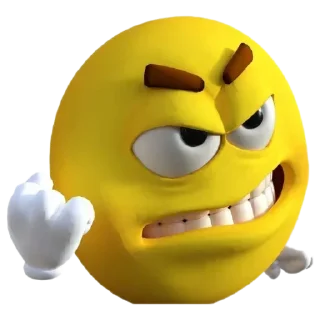 😡 emoji Больше стикеров 👉🏻 @stickertg4 Telegram sticker 3 of 20
