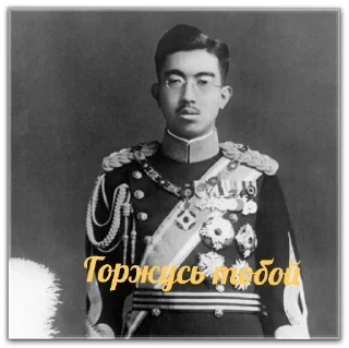 👍 emoji Император Хирохито Telegram sticker 2 of 15