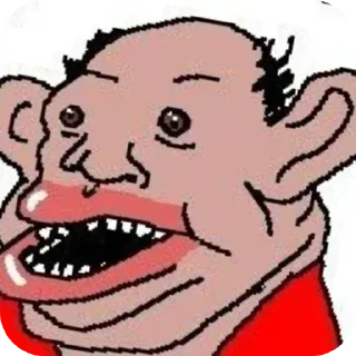 🙂 emoji ebalom ne chelkai!! Telegram sticker 14 of 55