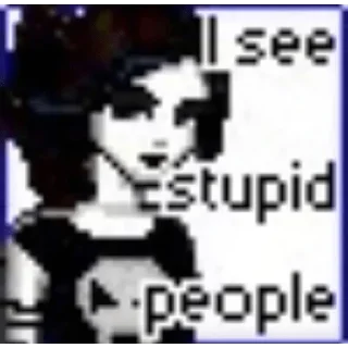 Sticker from для даунов