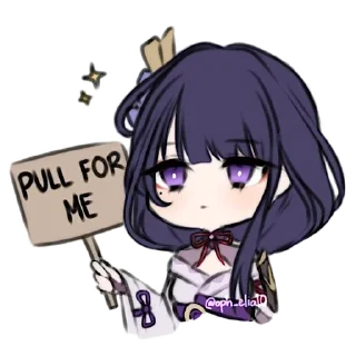 😐 emoji Геншин - @Tg_stickersu Telegram sticker 8 of 91