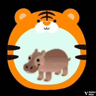 🐯 emoji 🍐 Begemothiki 🍐 Telegram sticker 6 of 26