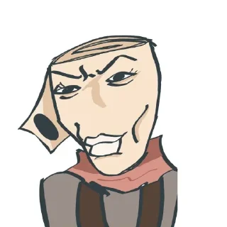 👄 emoji Мемис Telegram sticker 5 of 83