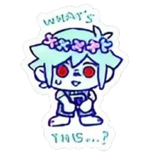 😐 emoji omori stickers!! Telegram sticker 23 of 47