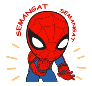 😋 emoji Spiderman @stickersb2b Telegram sticker 18 of 23