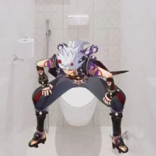 💩 emoji Arataki Itto Telegram sticker 17 of 95
