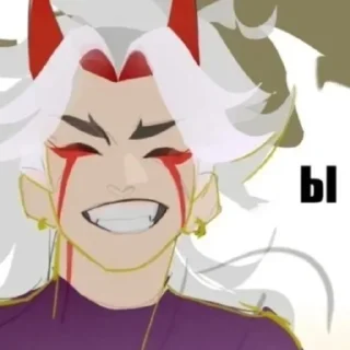 😁 emoji ♡Arataki Itto♡ Telegram sticker 14 of 33
