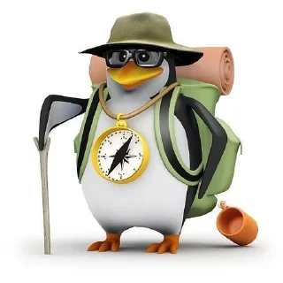 🐧 emoji пингвин Telegram sticker 15 of 15