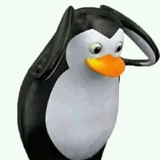 🐧 emoji пингвин Telegram sticker 9 of 15