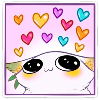 ❤️ emoji Зелёная Минто Telegram sticker 17 of 48
