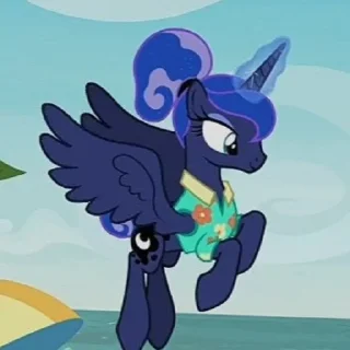 🌙 emoji Princess Luna | @MLPstick Telegram sticker 13 of 50