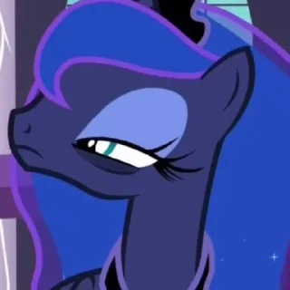 🌙 emoji Princess Luna | @MLPstick Telegram sticker 9 of 50