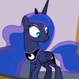 🌑 emoji Princess Luna | @MLPstick Telegram sticker 8 of 50