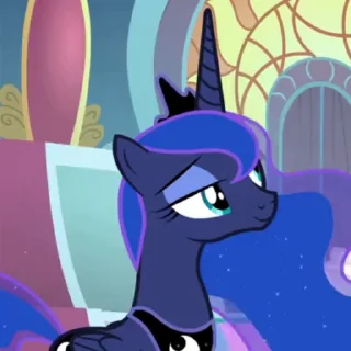 Sticker from Princess Luna | @MLP_AnimatedStickers