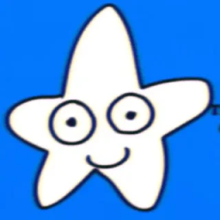 ⭐️ emoji 5 little happy star running around Telegram sticker 9 of 90