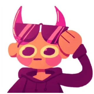 😳 emoji Lemon Demon Telegram sticker 10 of 45