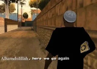 👌 emoji I’m a muslim broo Telegram sticker 22 of 28