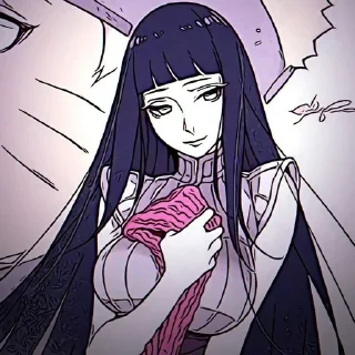 🫶 emoji Hinᴀᴛᴀ Hyugᴀ Telegram sticker 23 of 98