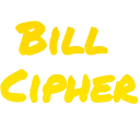 Sticker from Bill Cipher