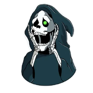 😱 emoji КОСТЯН YouTube Pack Telegram sticker 24 of 31