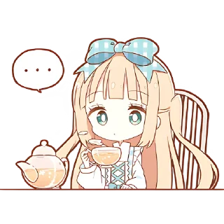 Sticker from Повседневная Алиса @nyasticks