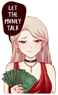 🤑 emoji ૮ᜊ ₊  ° независимая  ૮꒰@CUTE_stickers_emoji꒱ა Telegram sticker 5 of 40