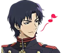 😏 emoji Owari no Seraph Telegram sticker 10 of 40