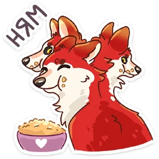 ☺️ emoji Цербер :: @stickroom Telegram sticker 7 of 48