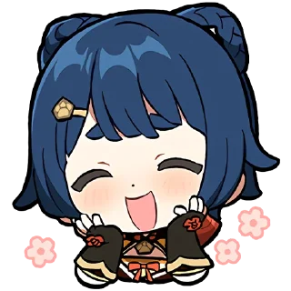 🥰 emoji Paimon's Paintings Pt.9 @jp_stickers Telegram sticker 16 of 16