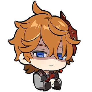 🤨 emoji Paimon's Paintings Pt.4 @jp_stickers Telegram sticker 14 of 16