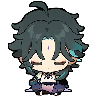 😪 emoji Paimon's Paintings Pt.5 @jp_stickers Telegram sticker 11 of 16