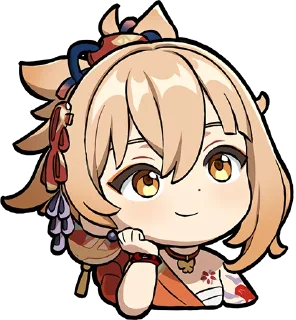 😍 emoji Paimon's Paintings Pt.16 @jp_stickers Telegram sticker 8 of 16