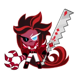 Sticker from Red Velvet Cookie!